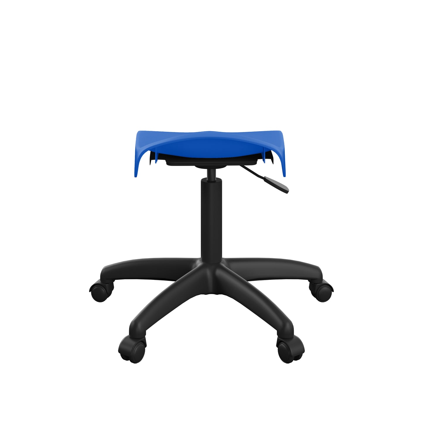 Titan Swivel Junior Stool with Plastic Base and Castors