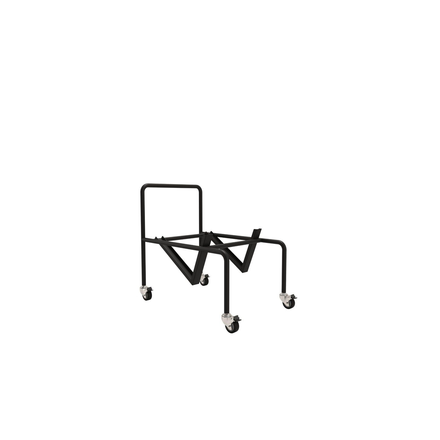 Arc High Density Stacking Chair Trolley|40 Chair Capacity|Black