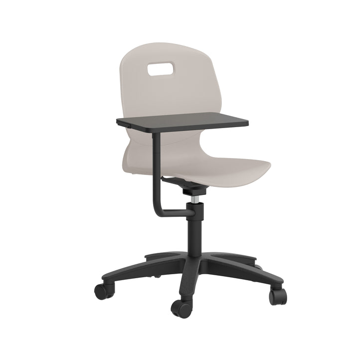 Titan Arc Swivel Chair with Arm Tablet