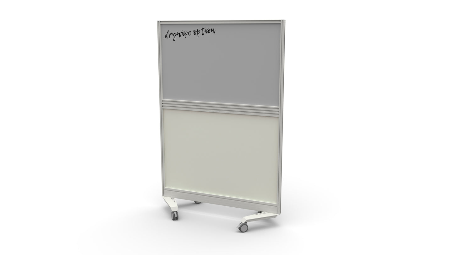 Mobile Type 3 Half Glazed Screen|Silver Frame|800x1500|Band 1