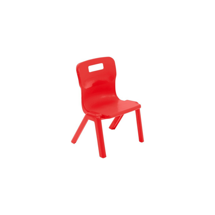 Titan One Piece Classroom Chair - (8-11 Years) 380mm Seat Height