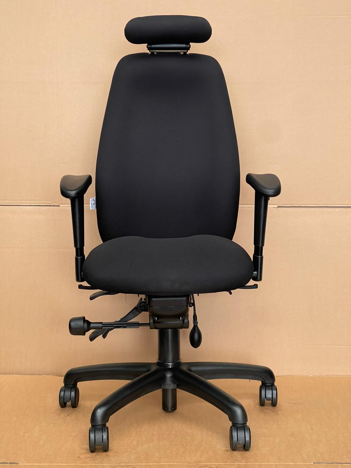 Pre-Loved Adapt by Ergochair Fully Adjustable Office Chair with Headrest