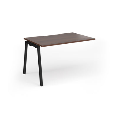 Connex Plus Angled Frame Single Add on Desk - ACO128-AB-K-W