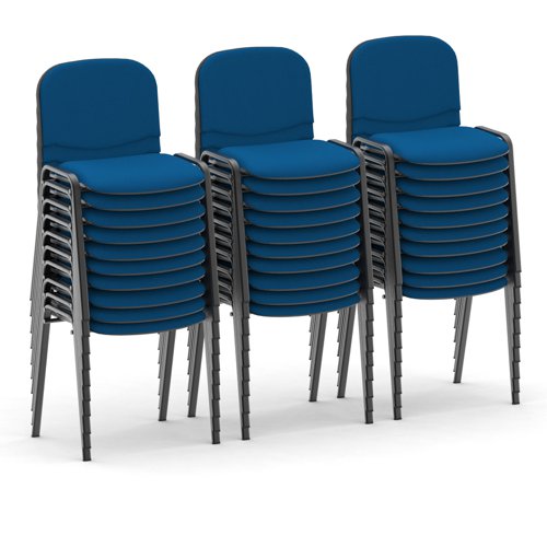 ISO Stacking Visitor/Conference Chairs – Bulk Bundle of 30
