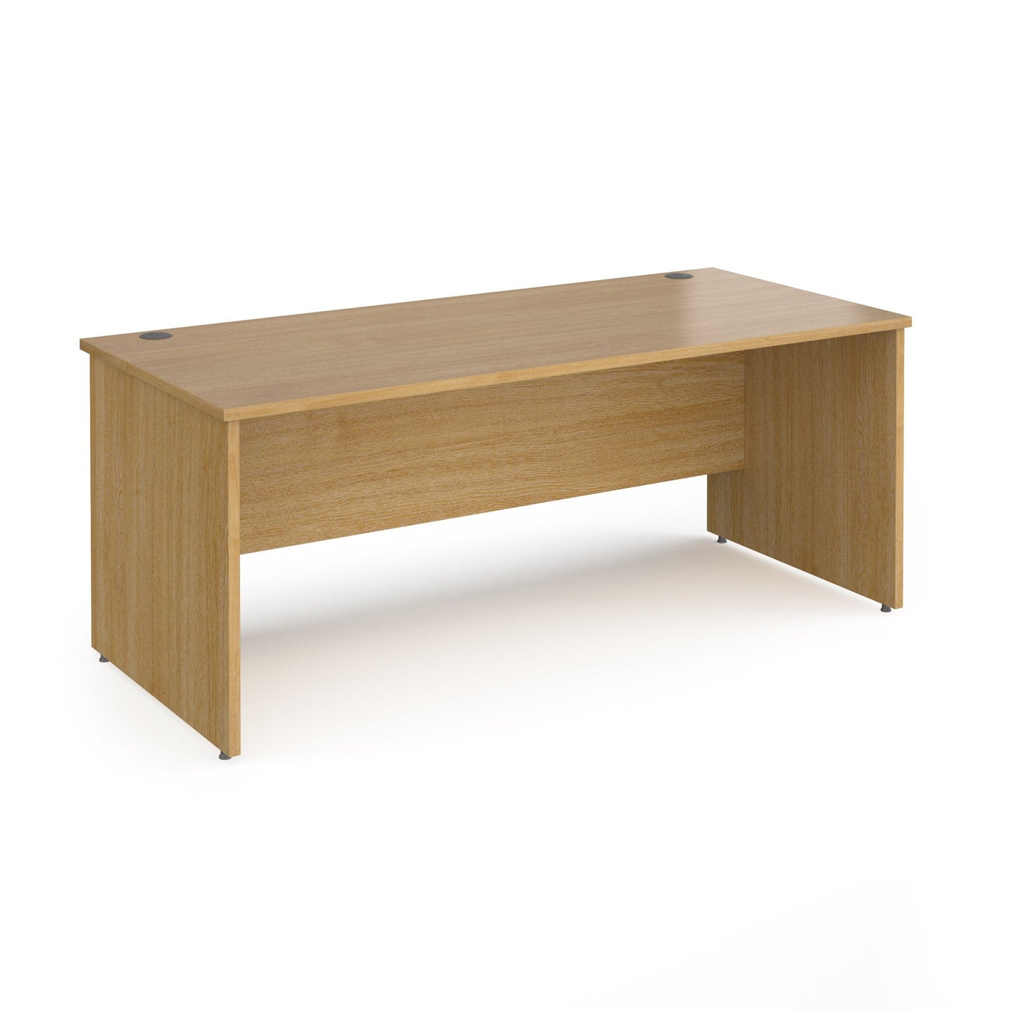 Contract 25 panel leg straight desk
