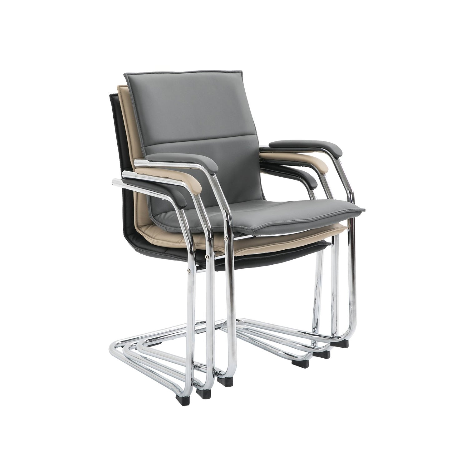 Cantilever stackable meeting room cantilever chair and visitor chairs