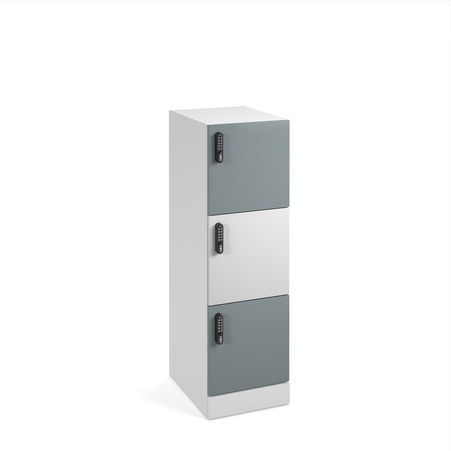 Flux 1300mm high lockers - FLS13-3D-DL