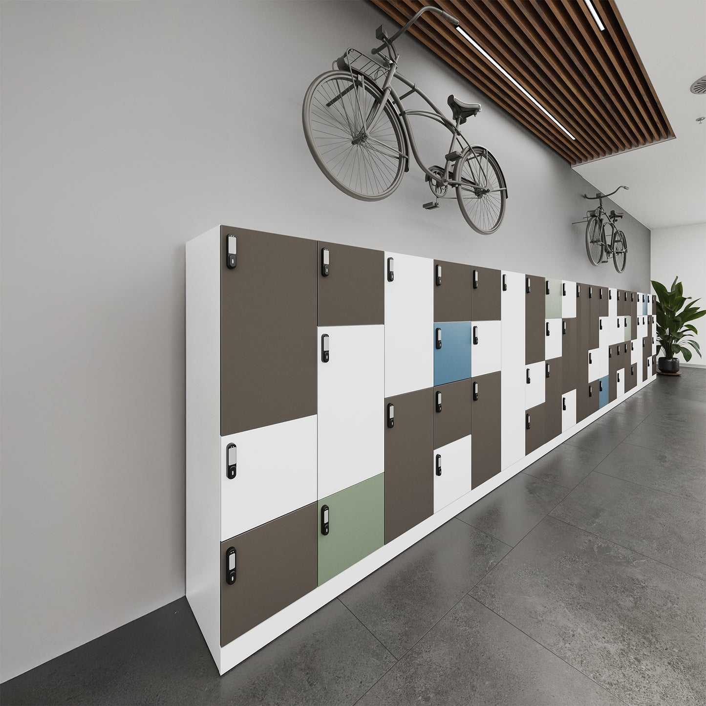 Flux internal folding coat hook