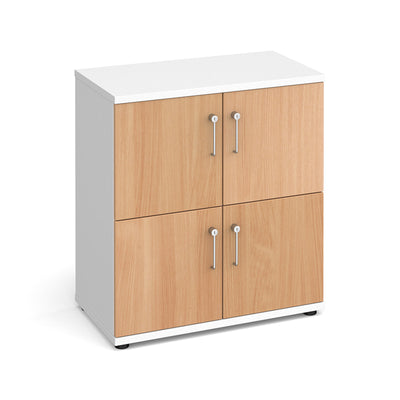 Wooden storage lockers - LCK4DB