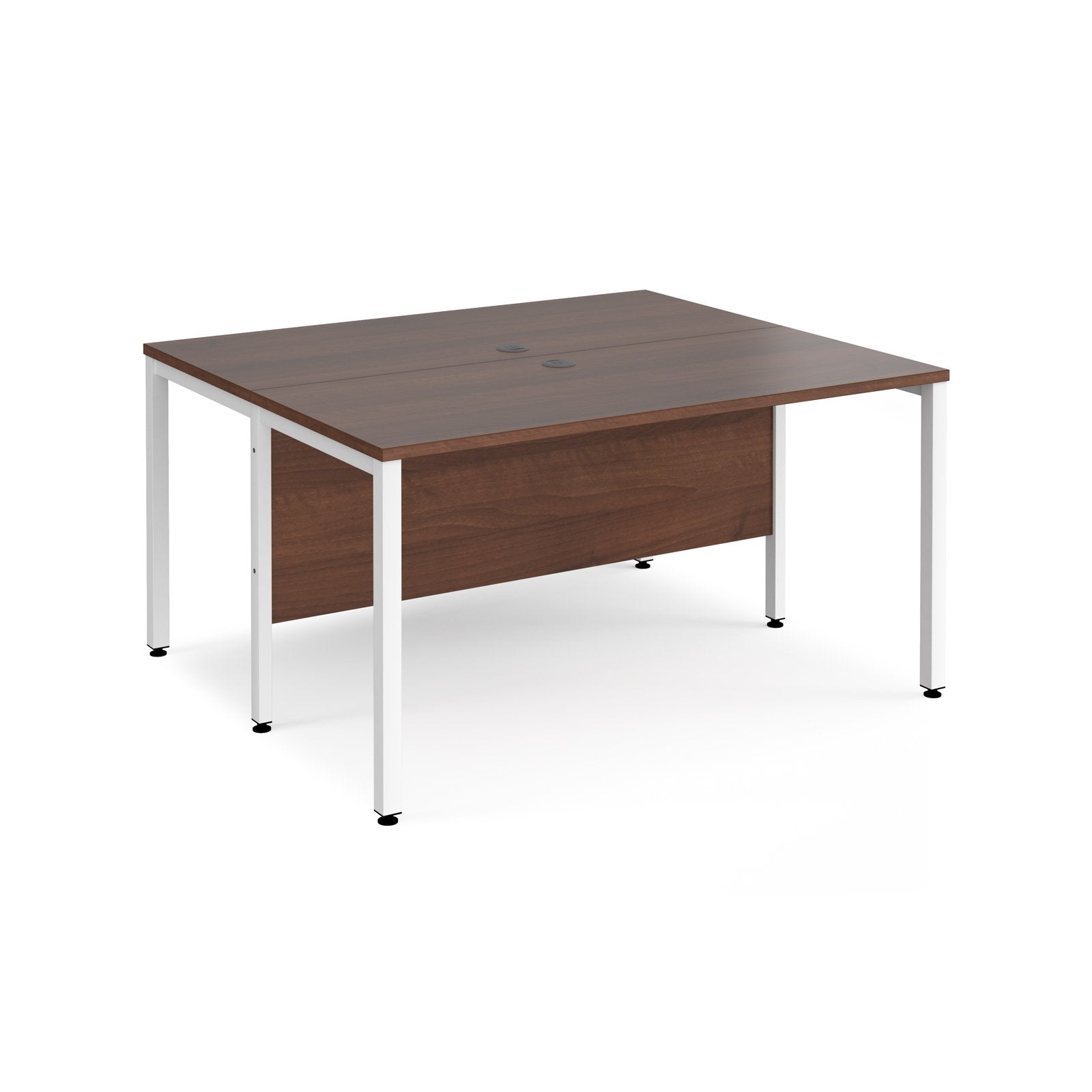 Maestro 25 bench back to back straight desks 1200mm