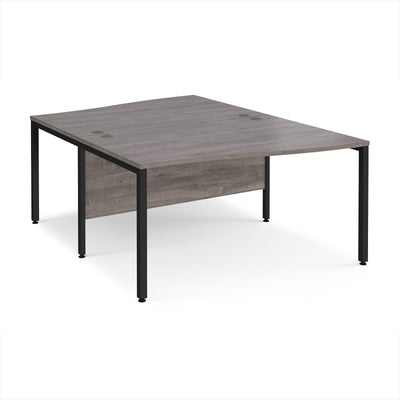 Maestro 25 bench back to back wave desks - MB14WBKGO