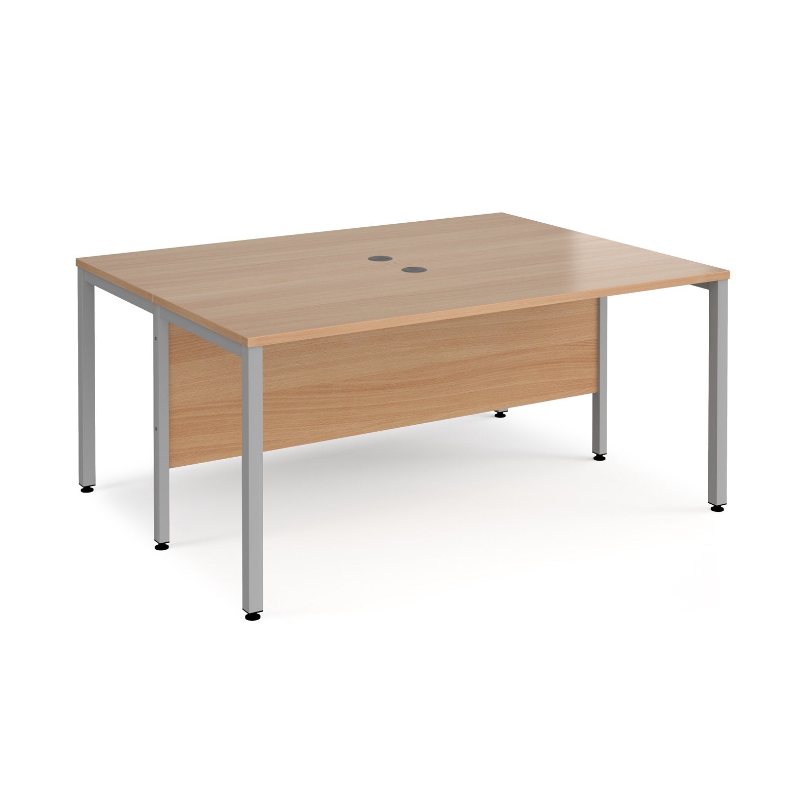 Maestro 25 bench back to back straight desks 1200mm