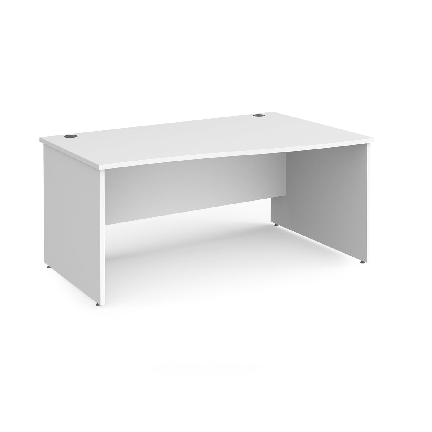 Maestro 25 panel end right hand wave desk - MP16WRWH