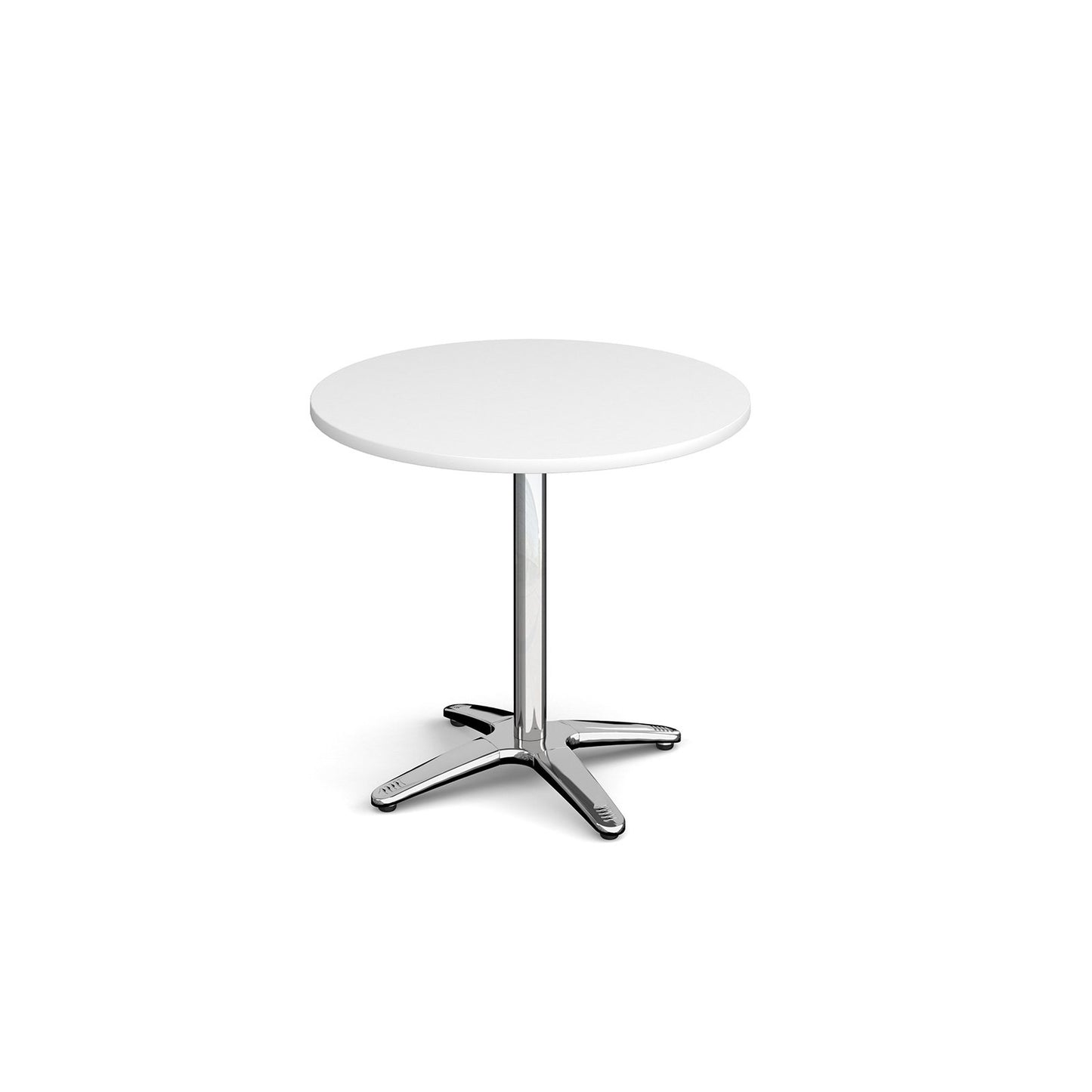 Roma circular dining table with 4 leg base