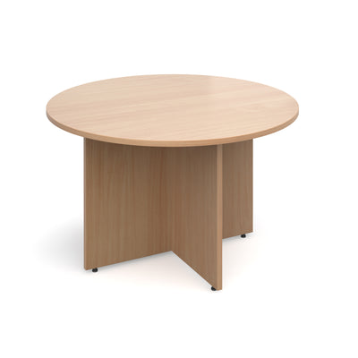 Arrow head leg circular meeting table - RT12B