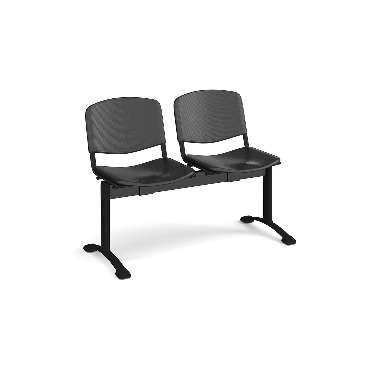 Taurus plastic bench seating - TAU-P-B2-PK