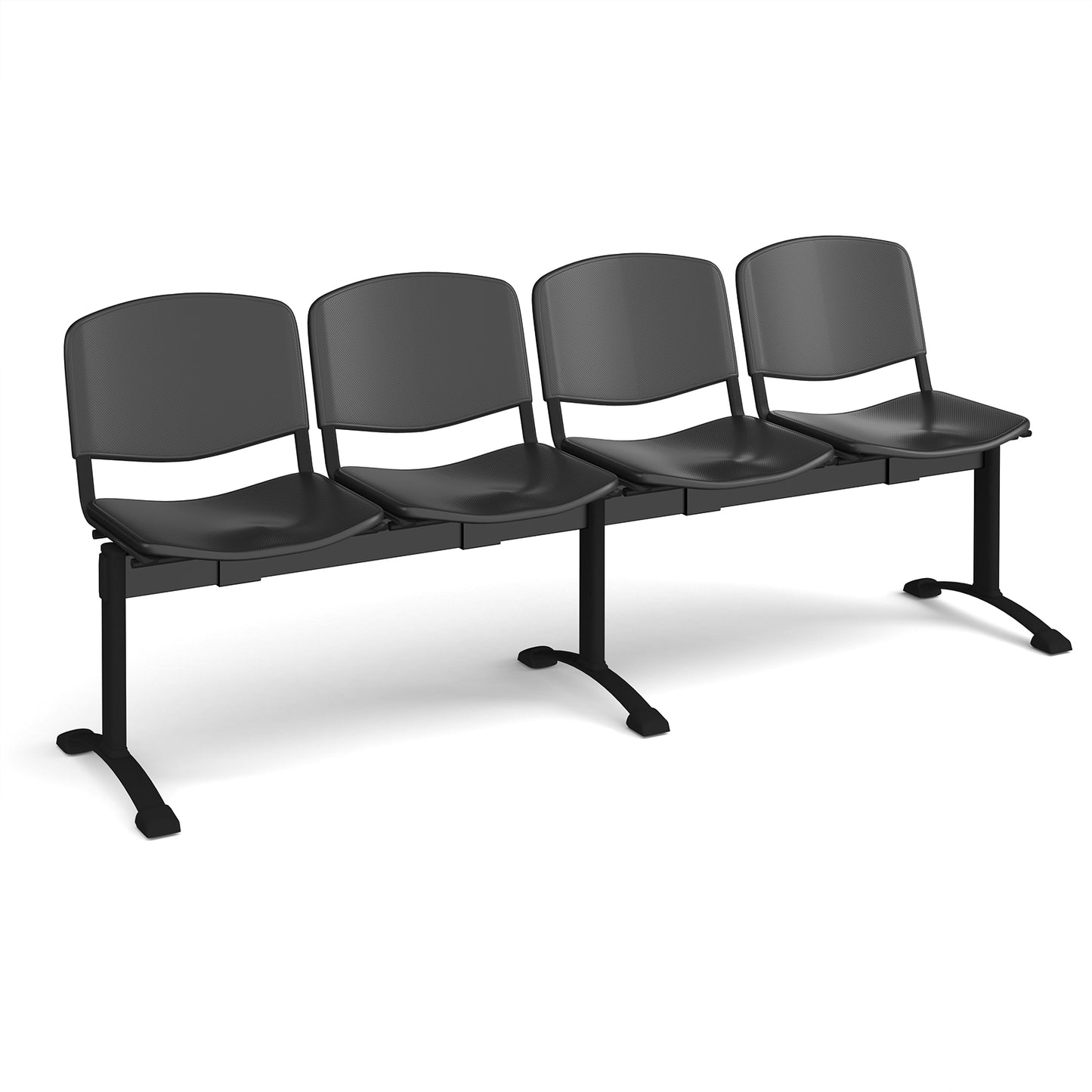 Taurus plastic bench seating - TAU-P-B4-PK