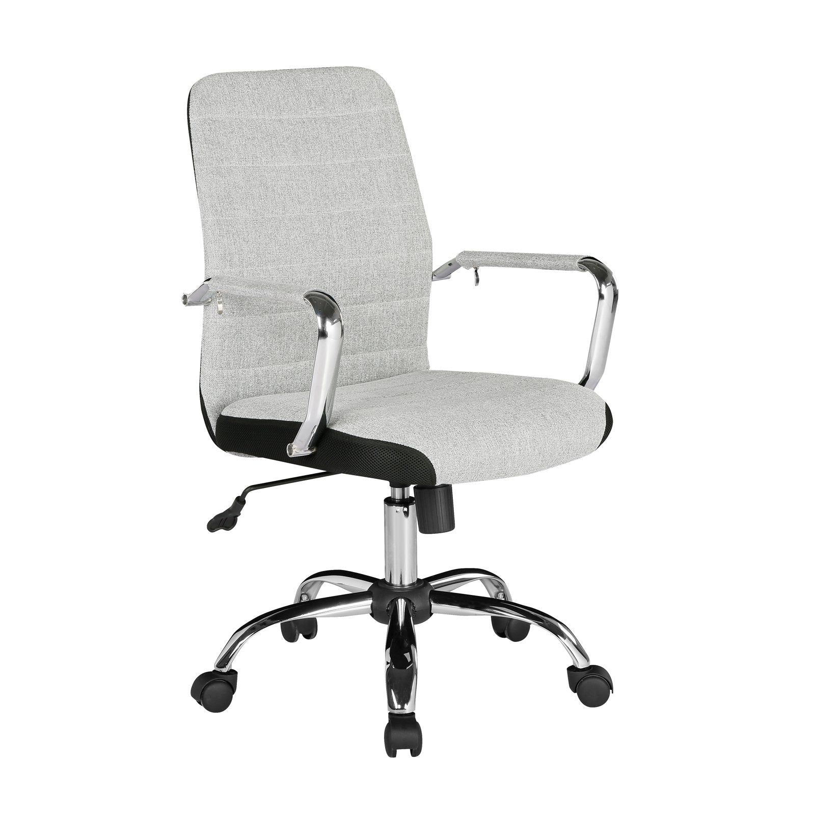 Tempo fabric operator chair with mesh trim