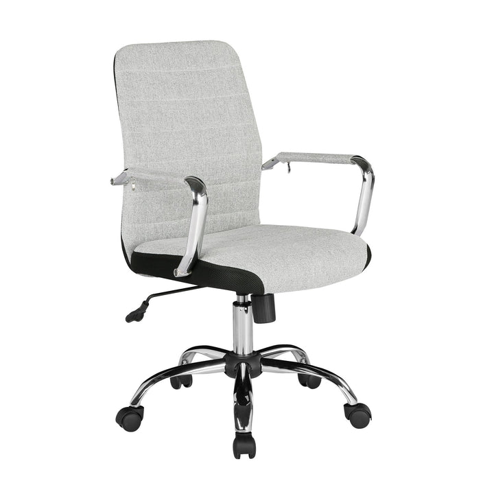 Tempo fabric operator chair with mesh trim