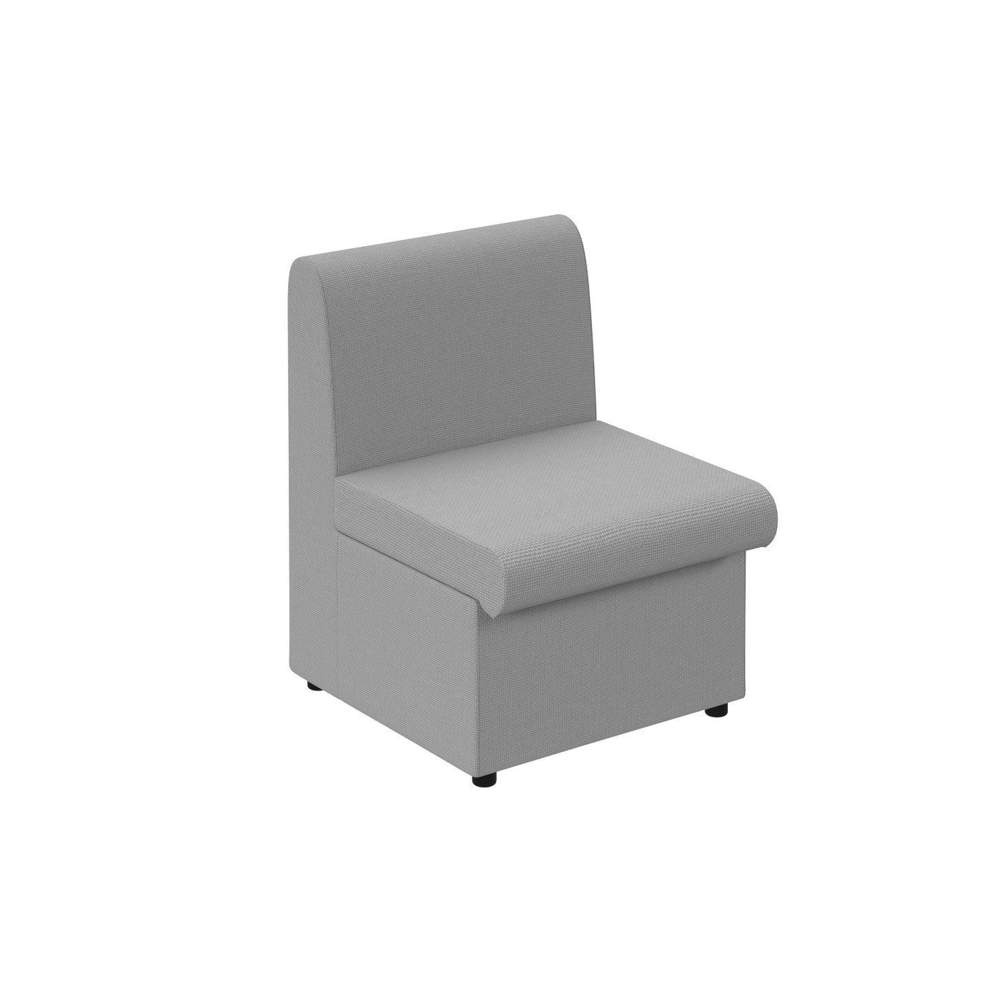 Single seater modular soft seating - UNA50001-SG