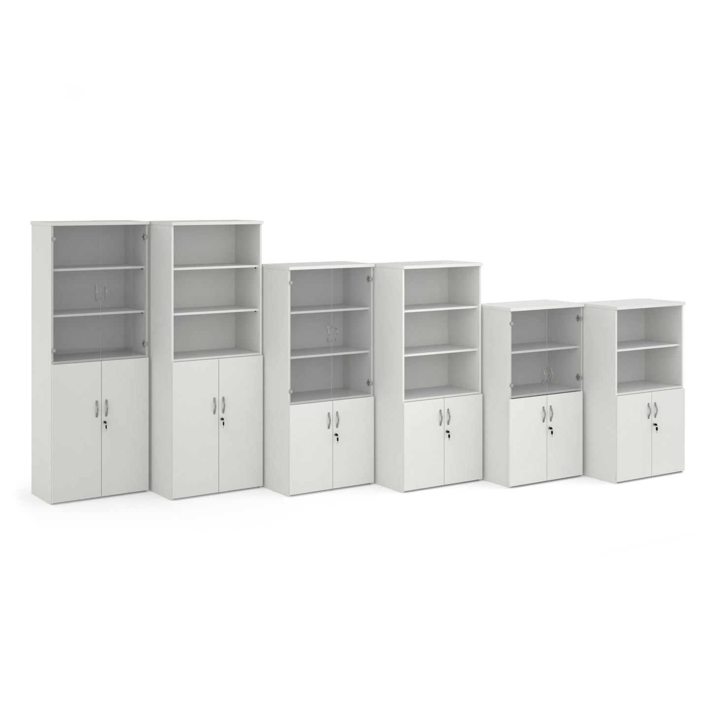 Universal combination unit with open top