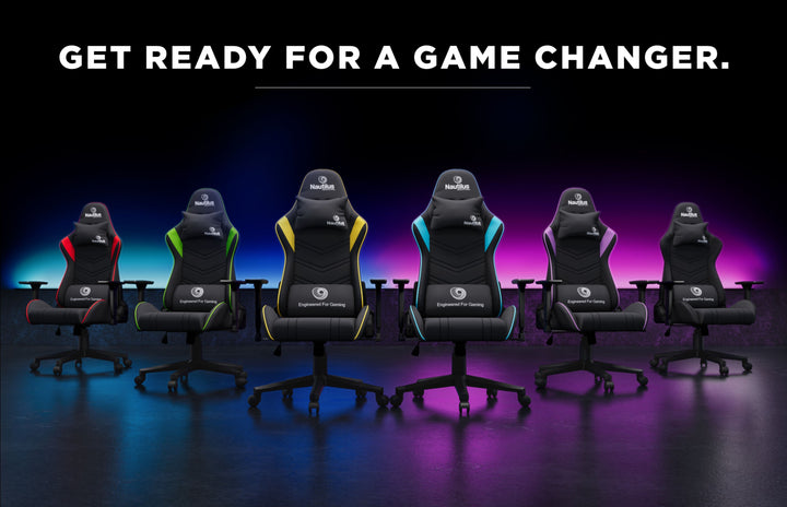 Apollo – Ergonomic Gaming Chair with 4D Multi-Dimensional Armrest & 155° Tilt