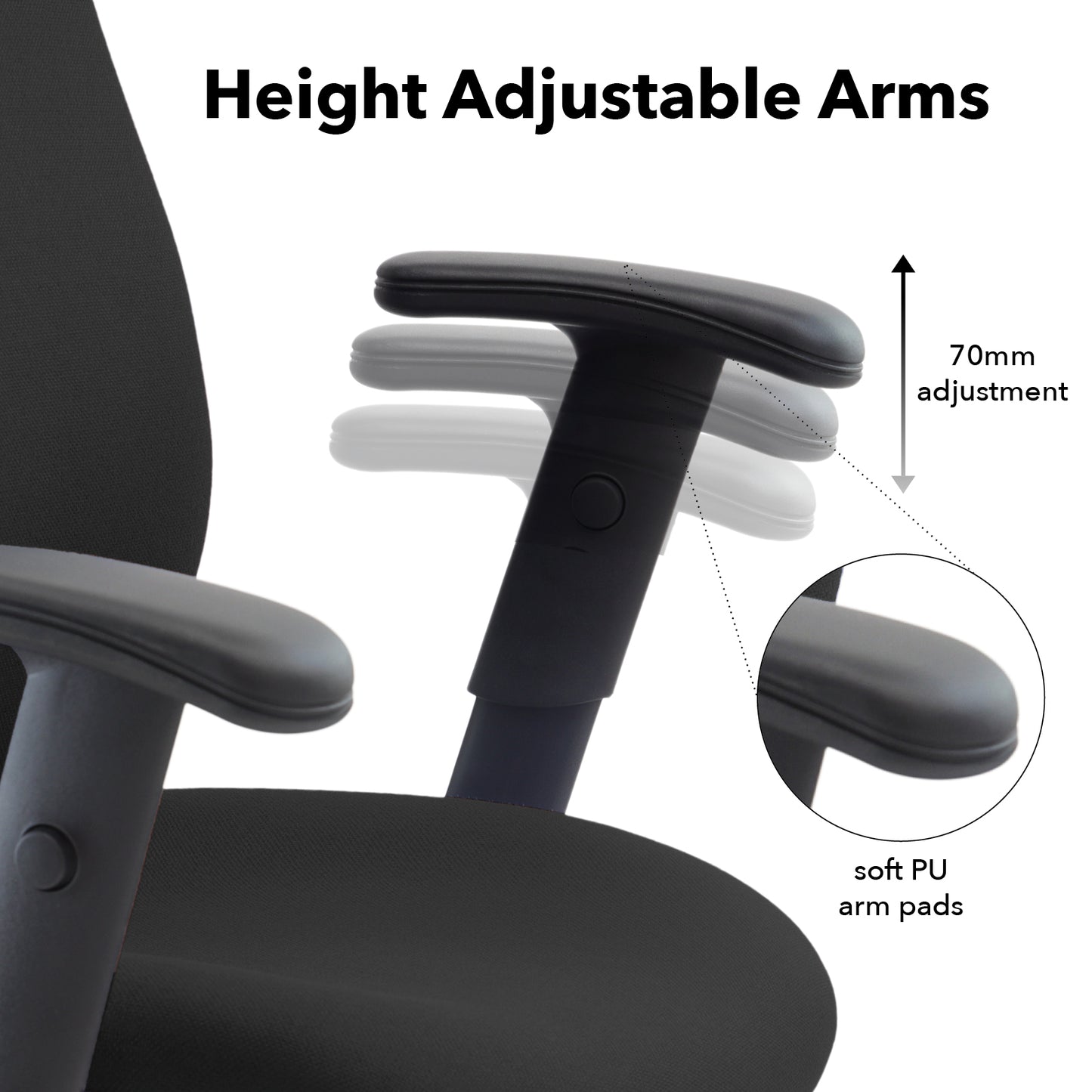 Vantage 200 3 lever asynchro operators chair