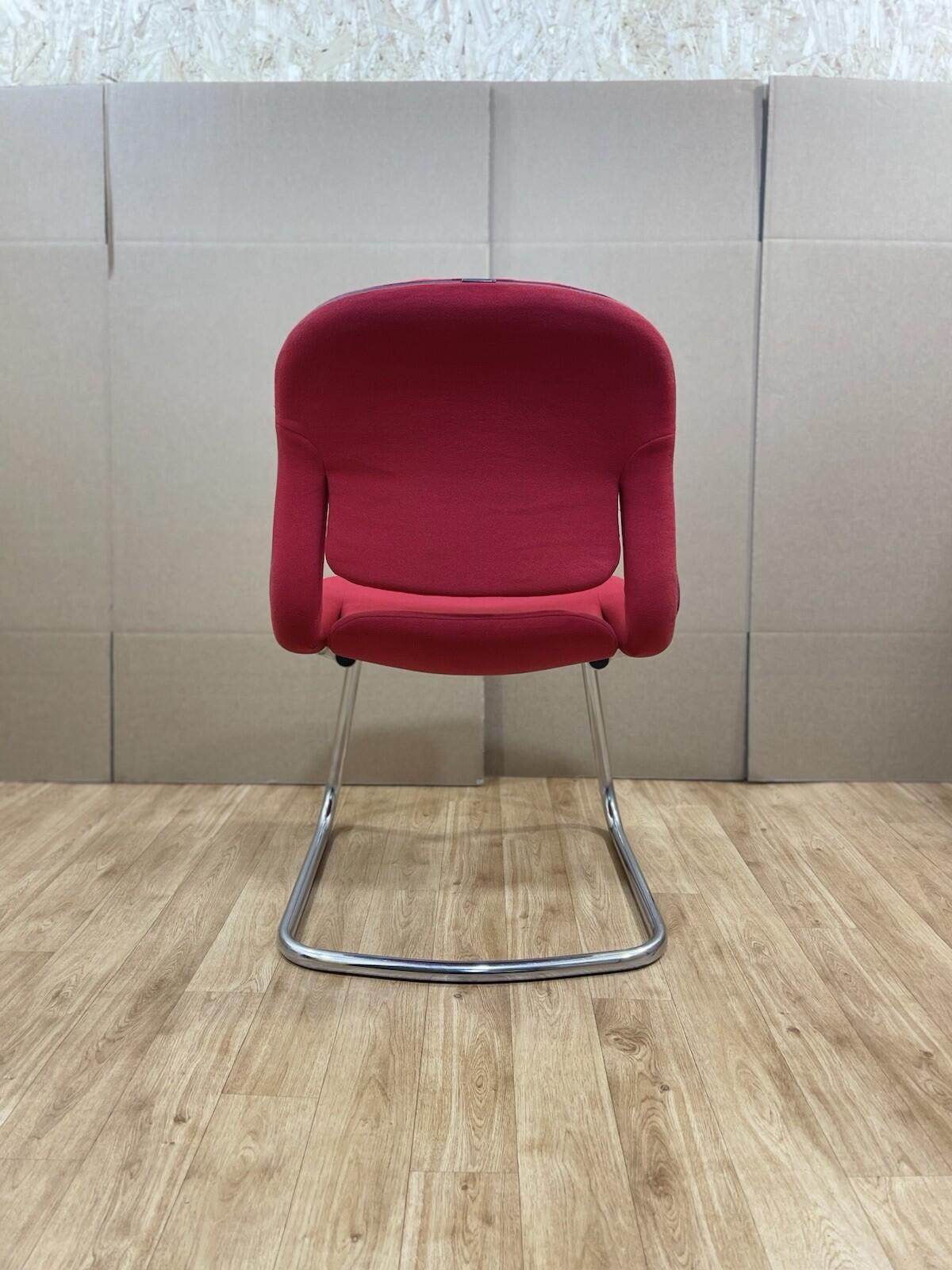 Herman Miller Equa Chairs / 10+ Available - Red ,Chrome Frame - UK DELIVERY