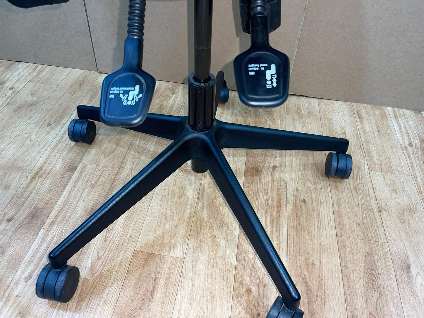 Highly Adjustable Operator Office Chair-Lumbar Support,see Description-50 availa