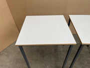 White Stacking Tables - 4 AVAILABLE- CAN DELIVER