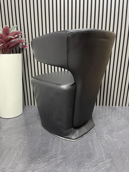 Allermuir Bison Reception Chair Lounge/Visitor– Leather