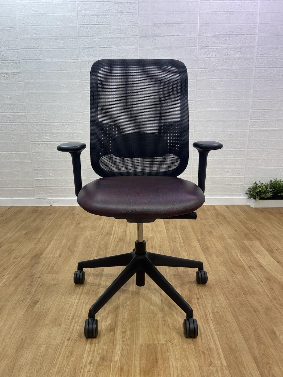 Orangebox Do Hba Office Chair Fully Adjustable Leather Back Lock