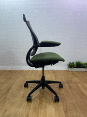 Humanscale Liberty office chair /Forest green fabric