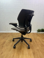 Humanscale Freedom Office Chair In Brown Smokey Finish - UK DELIVERY