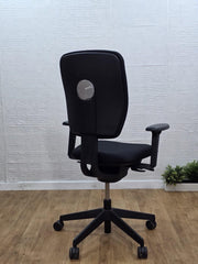 Refurbished Senator Dash Task Chair 3D Arms Black UK Delivery