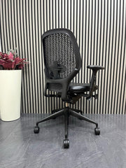 Orangebox Ara – Black Leather Seat– Lumbar Support –Rrp£759 - UK Delivery