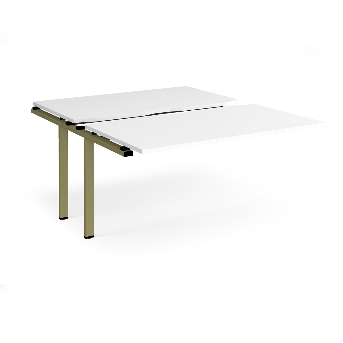 Adapt sliding top add on unit single 1600mm deep - STE1416-AB-GN-WH