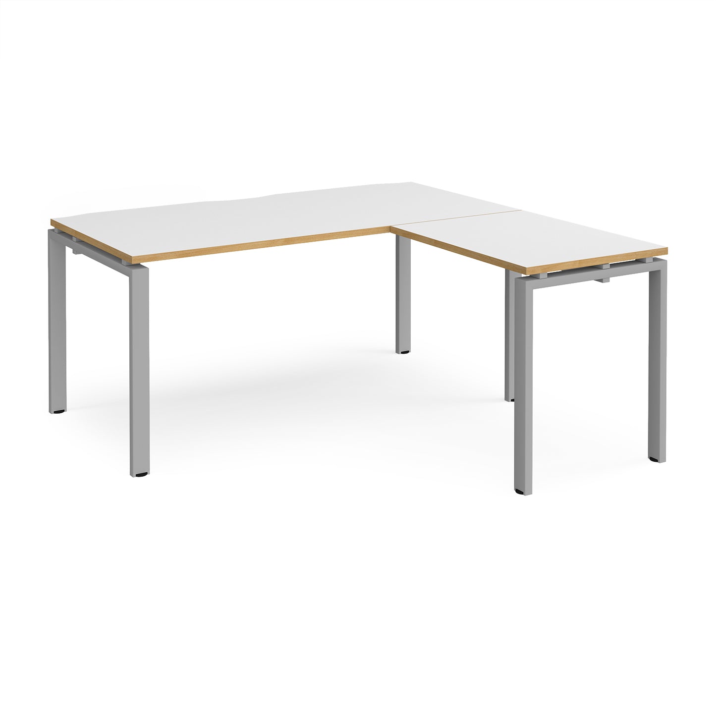 Adapt straight desk with return - ER1688-S-WO
