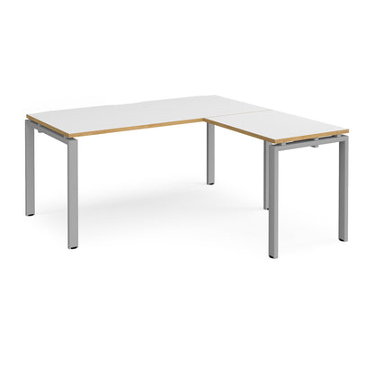 Adapt straight desk with return - ER1688-S-WO