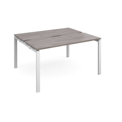 Adapt back to back desks 1200mm deep - E1412-WH-GO