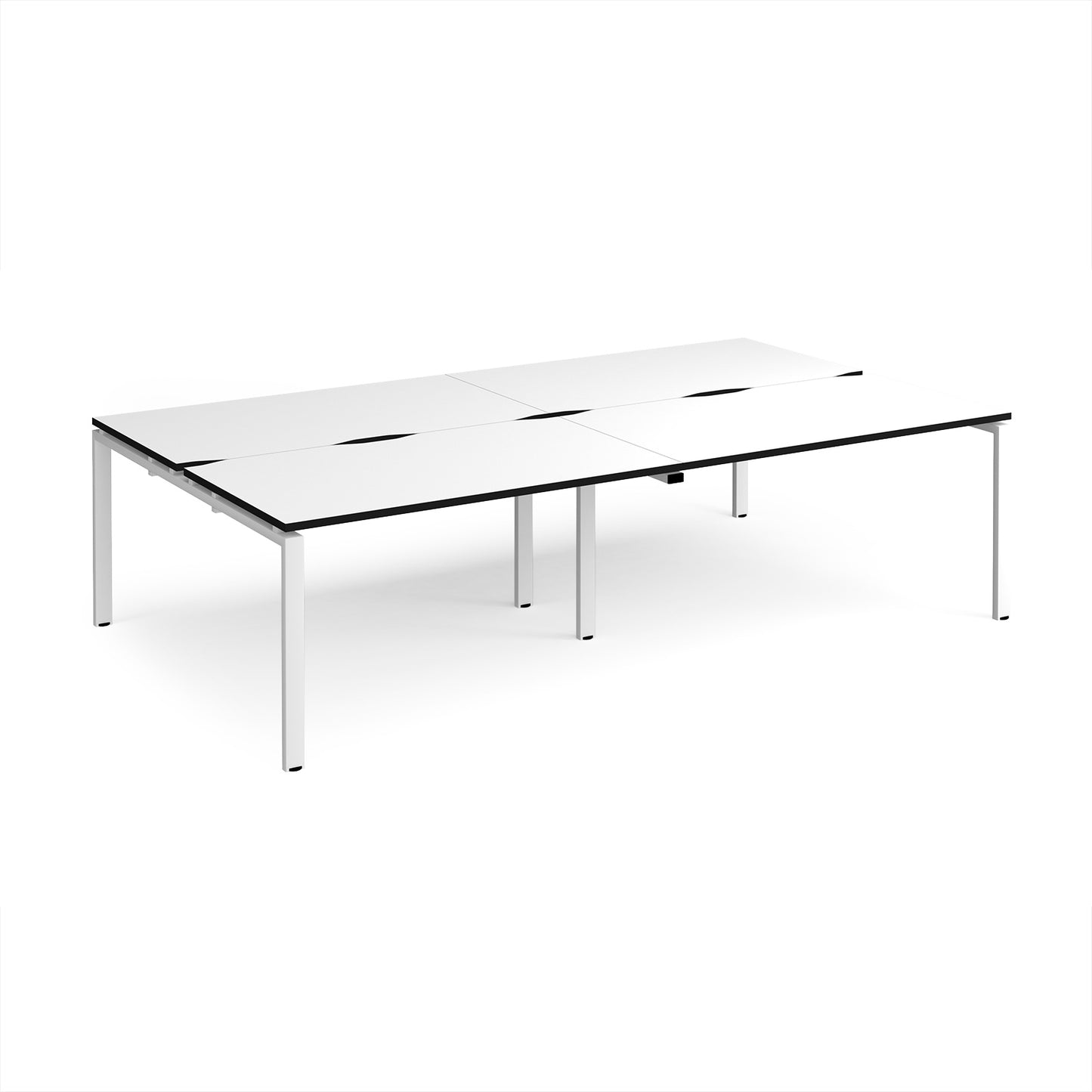 Adapt double back to back desks 1600mm deep - E2816-WH-WK