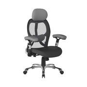 Ergonomic Luxury High Back Executive Mesh Chair with Chrome Base Certified for 24 Hour Use