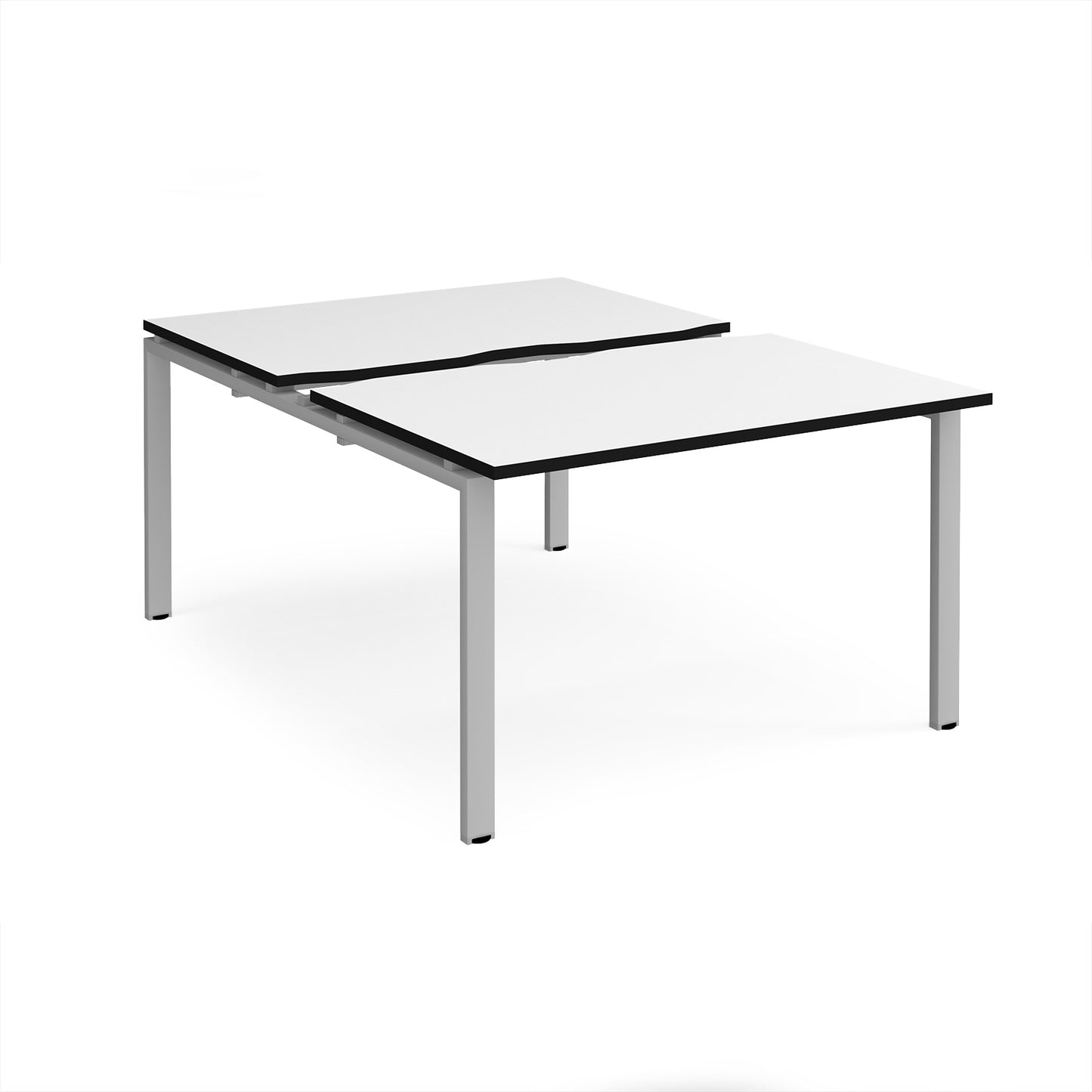 Adapt sliding top B2B desks 1600mm deep - STE1216-S-WK