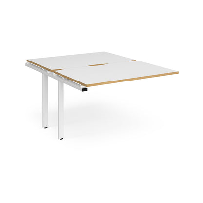 Adapt sliding top add on unit single 1600mm deep - STE1216-AB-WH-WO