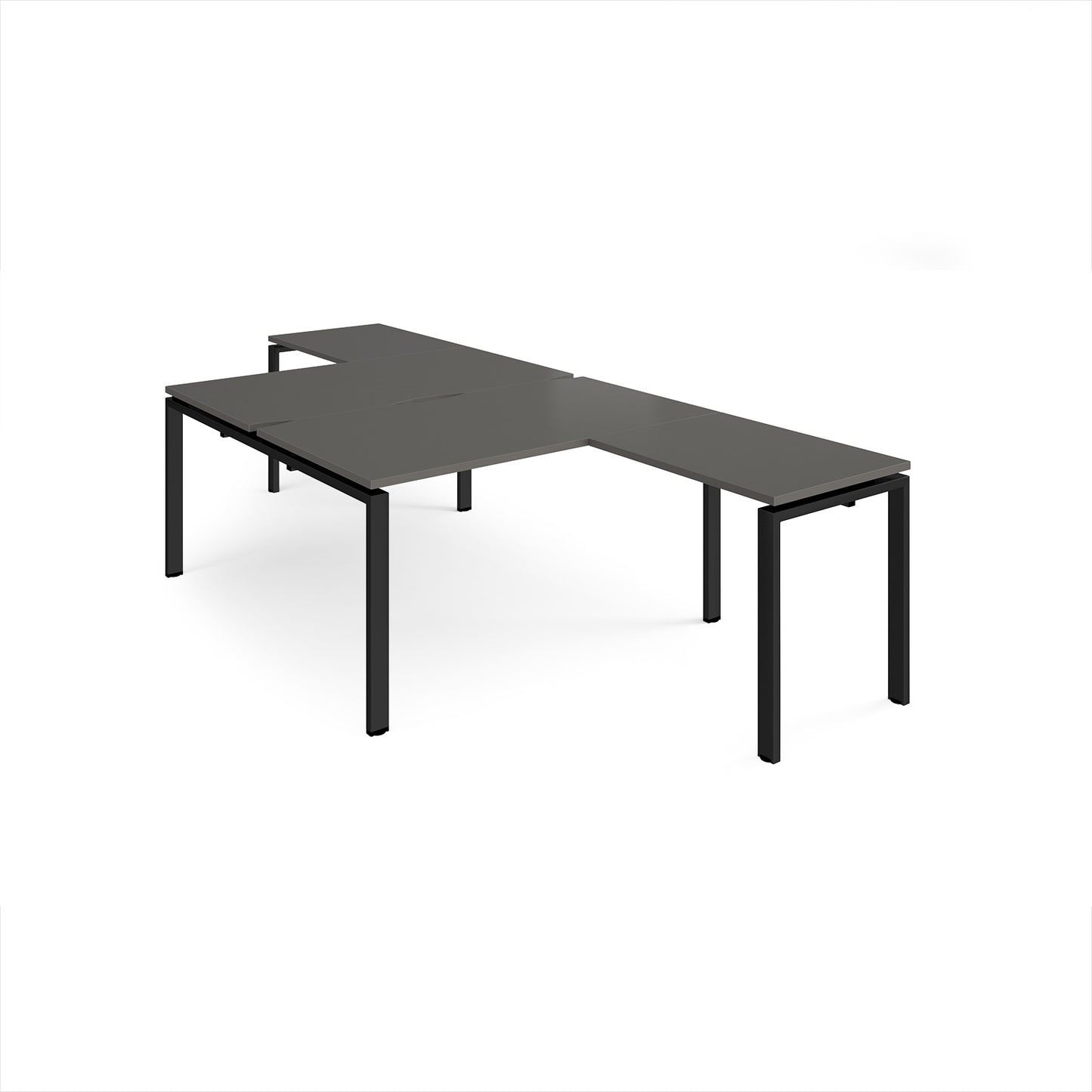 Adapt back to back desk with return - ER14168-K-OG