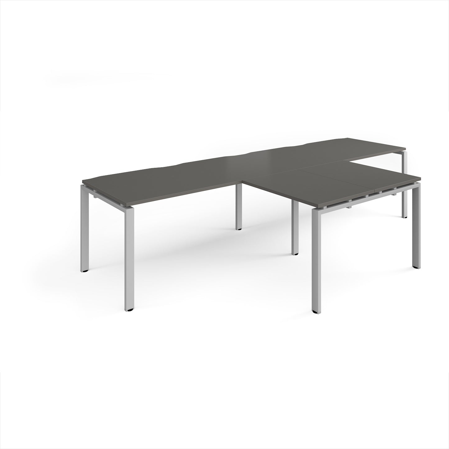 Adapt double desk with returns - ER3288-S-OG