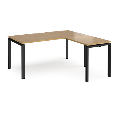 Adapt straight desk with return - ER1688-K-O