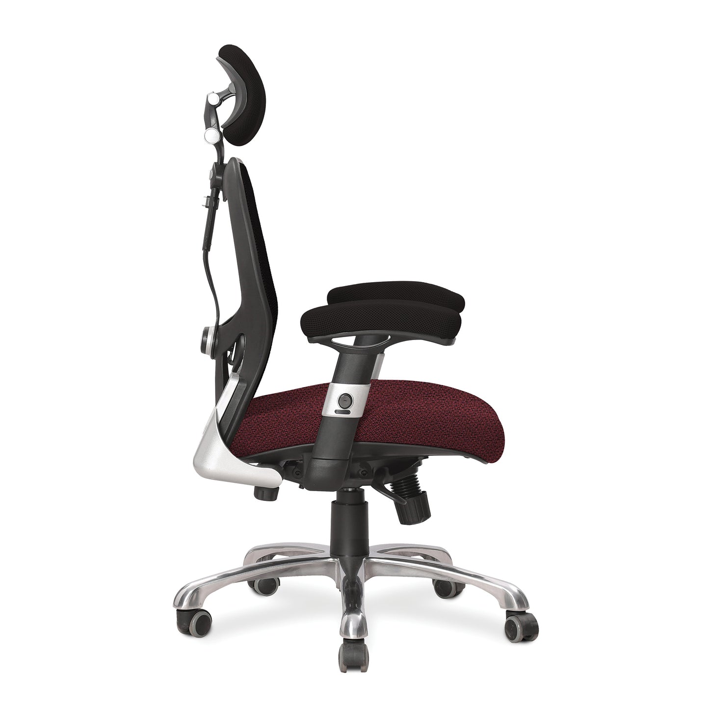 Ergonomic Luxury High Back Executive Mesh Chair with Chrome Base Certified for 24 Hour Use