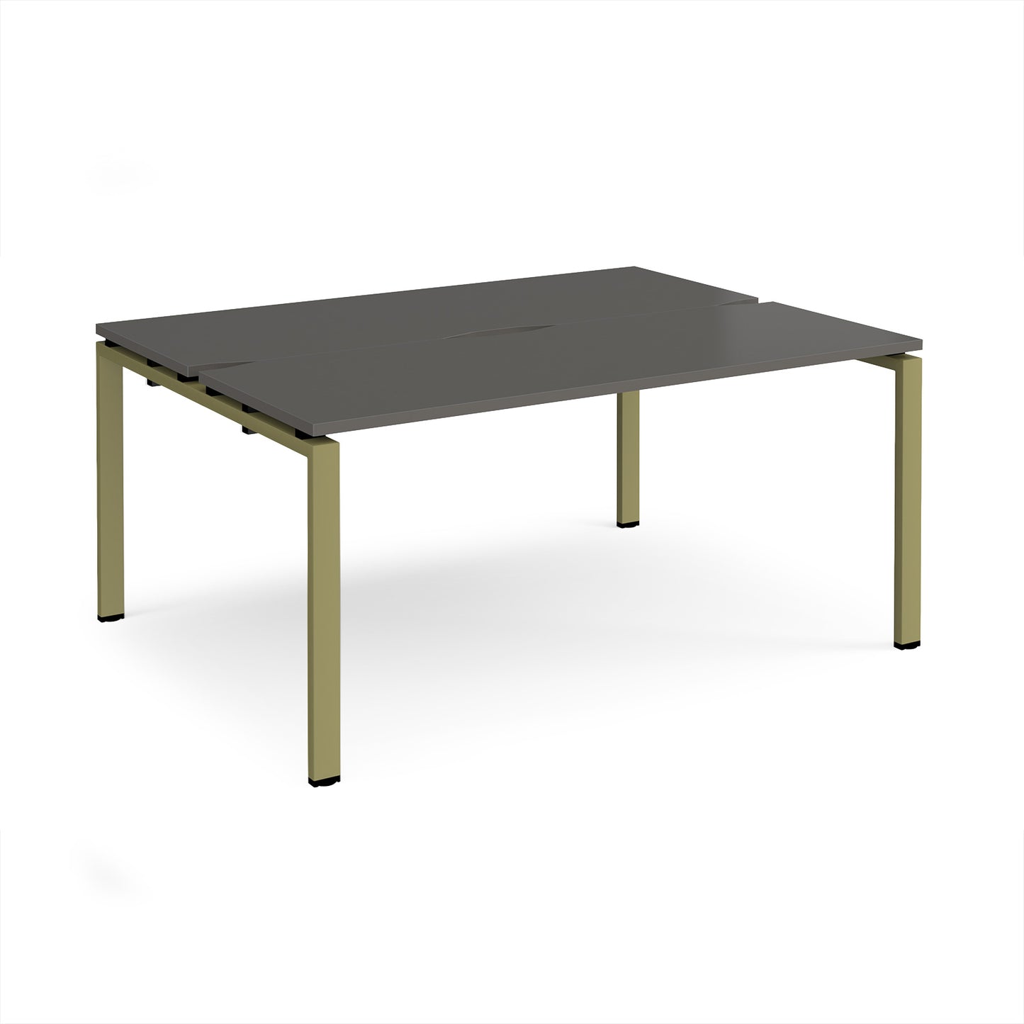 Adapt back to back desks 1200mm deep - E1612-GN-OG
