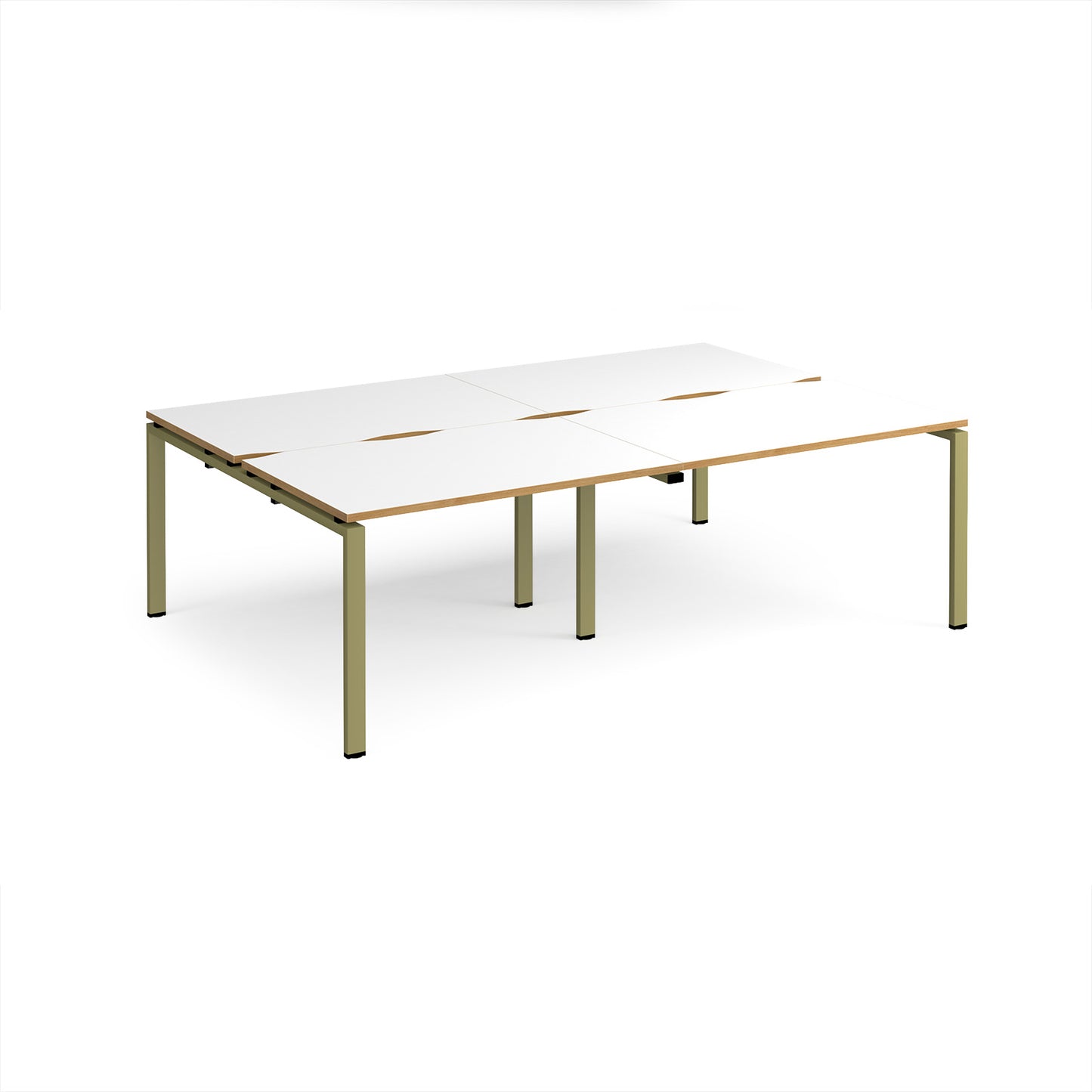 Adapt double back to back desks 1600mm deep - E2416-GN-WO